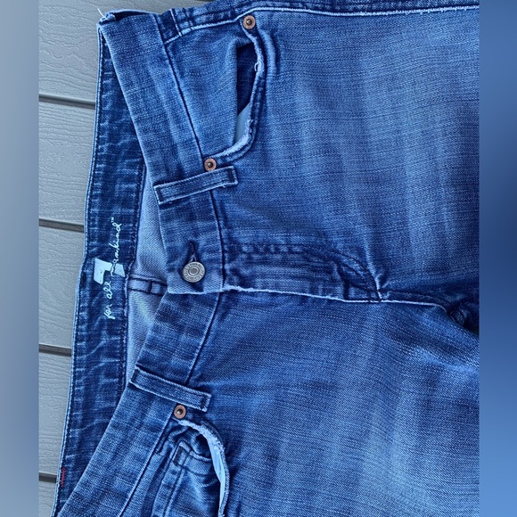 seven for all mankin capri jeans cut 705474 style U17102S-202S - Picture 11 of 14